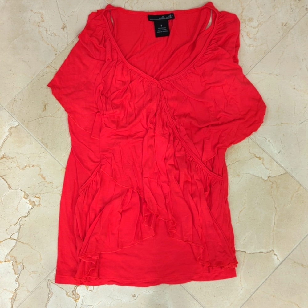 Will Smith Red/Pink Top Size S
